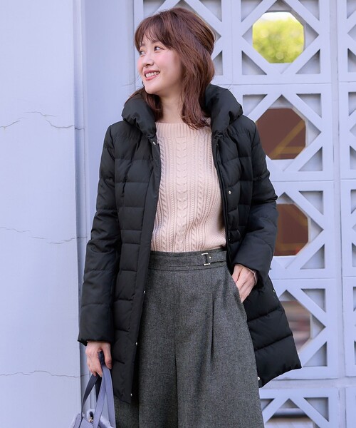 ANY SIS（エニィスィス） ダウンコート 2 ネイビー レディース