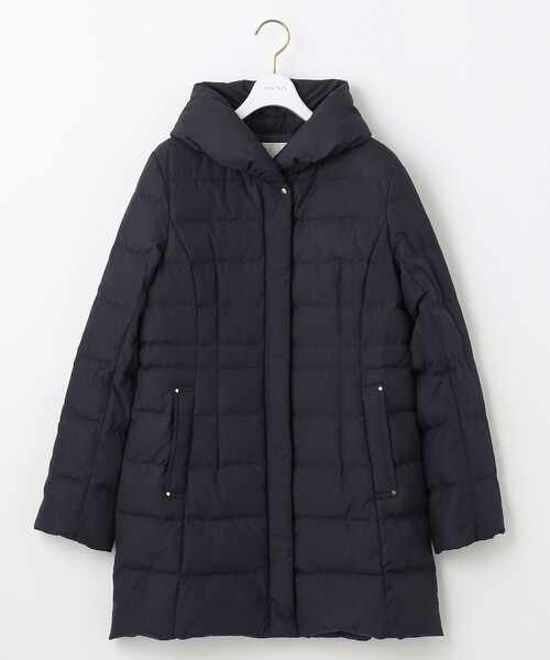 ANY SIS（エニィスィス） ダウンコート 2 ネイビー レディース