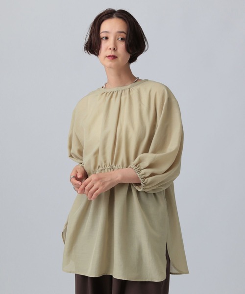 LEPSIM（レプシィム） ブラウス シャツ 着回し5分袖ブラウス「2点