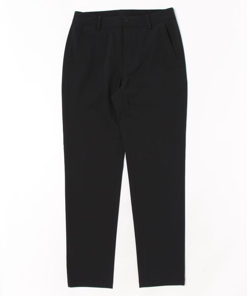 パンツ mi Chez toi パンツ メタリックベルトリネンワイドパンツ