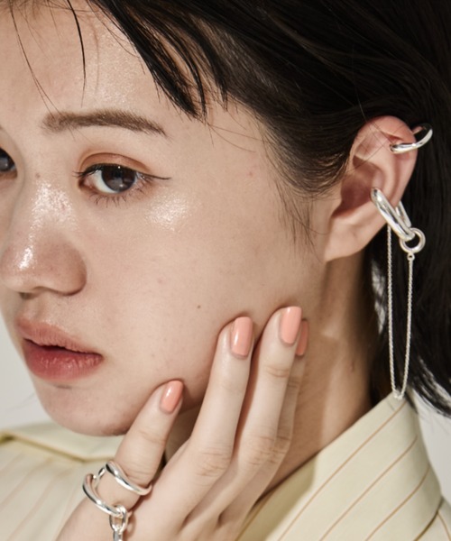 SALE ‼️Maison Soierie☆イヤーカフ Soierie イヤーカフ 「Soierie/ソワリー」Bio loop cuff/BIO