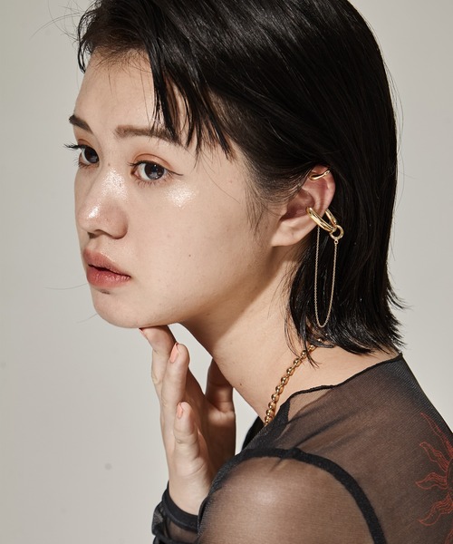 Soierie（ソワリー） イヤーカフ 「Soierie/ソワリー」Bio loop cuff