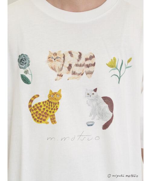 SM2【miyuki matsuo×Samansa Mos2】タックTシャツ新品 Samansa Mos2 tシャツ 「miyuki matsuo×Samansa Mos2」タックT