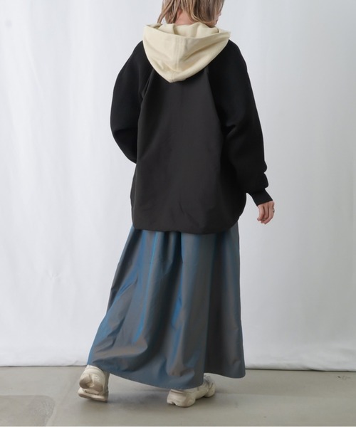 「LUCA/LADY LUCK LUCA」 ノーカラージャケット FREE アイボリー レディース_画像4