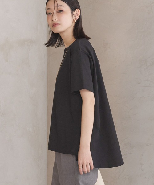 tシャツ クールタッチフレアポンチプルオーバー レディース クールタッチフレアポンチプルオーバー（Tシャツ/カットソー