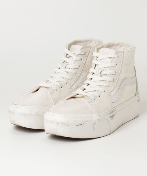 VANS 「VANS」 ハイカットスニーカー 24.5cm ホワイト