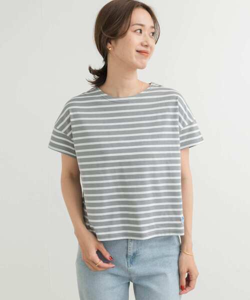 オーシバルTシャツ ORCIVAL tシャツ ORCIVAL BOAT NECK SHORT-SLEEVE PULLOVER
