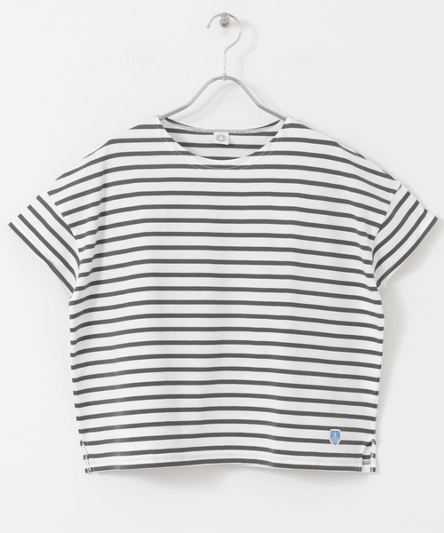 ORCIVAL tシャツ ORCIVAL BOAT NECK SHORT-SLEEVE PULLOVER