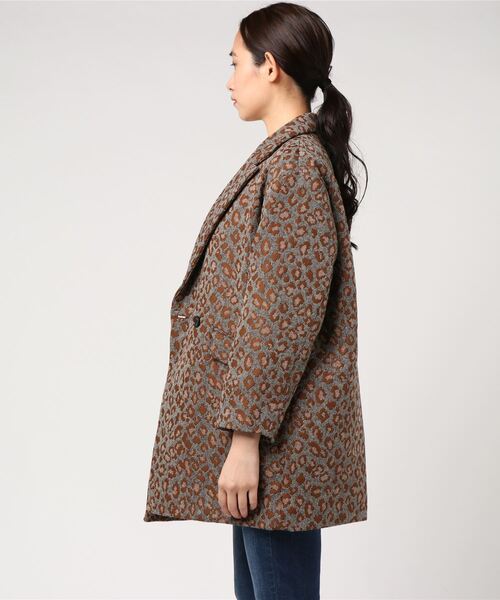 超美品☆SLOBEイエナ☆淡いブラウンが素敵な チェスターコート38 SLOBE