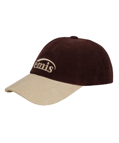emis キャップ emis キャップ 帽子 WHITE STITCH BALL CAP レディース メンズ