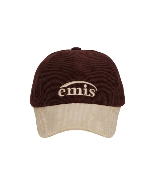 新品エミスキャップ emis キャップ 帽子 EMBOSSING LOGO BALL CAP レディース メンズ