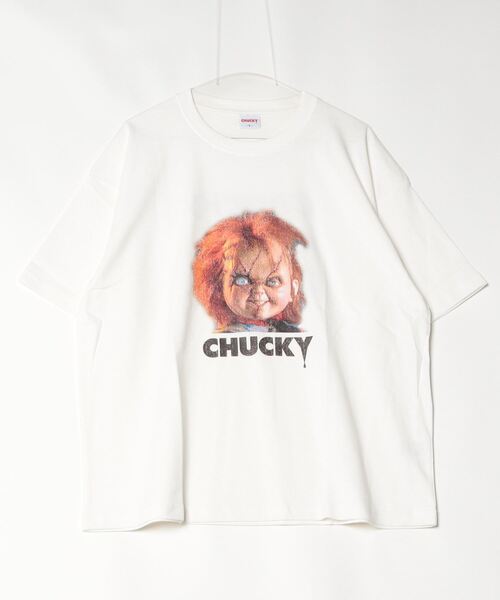 tシャツ 「CHUCKY / チャッキー」FACE PRINT TEE / フェイスプリントTシャツ レディース メンズ