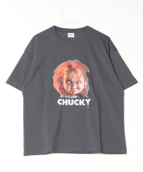 tシャツ 「CHUCKY / チャッキー」FACE PRINT TEE / フェイスプリントTシャツ レディース メンズ TETE HOMME tシャツ 「CHUCKY / チャッキー」FACE PRINT TEE