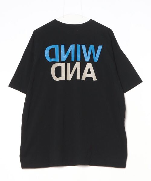 WIND AND SEA Tシャツ Mサイズ WIND AND SEA 「WIND SEA」 半袖Tシャツ M ブラック メンズ