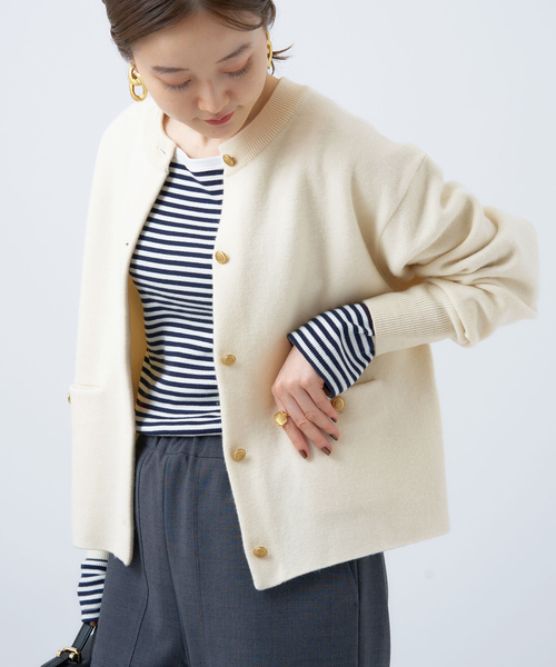 IENA（イエナ） ニットカーディガン - ブラック レディース : ZOZOTOWN