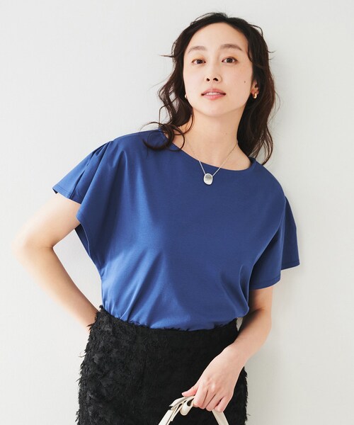 tシャツ ラッフルスリーブプルオーバー レディース UNTITLED tシャツ ラッフルスリーブプルオーバー レディース