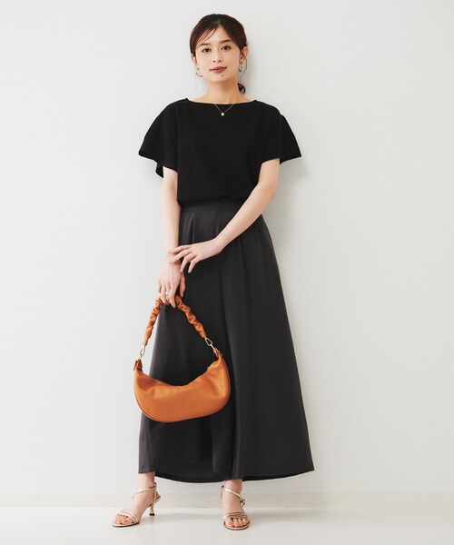 tシャツ ラッフルスリーブプルオーバー レディース UNTITLED tシャツ ラッフルスリーブプルオーバー レディース