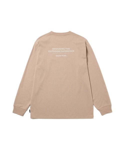 snow peak（スノーピーク） tシャツ Snow Peak Typography L/S T-Shirt