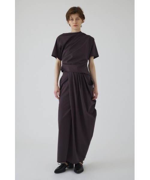 スカート 入学式 Cut drape SK カットドレープスカートの画像