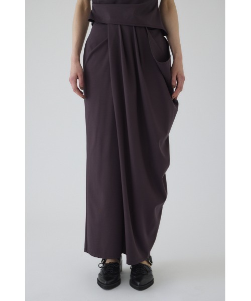 スカート 入学式 Cut drape SK カットドレープスカートの画像