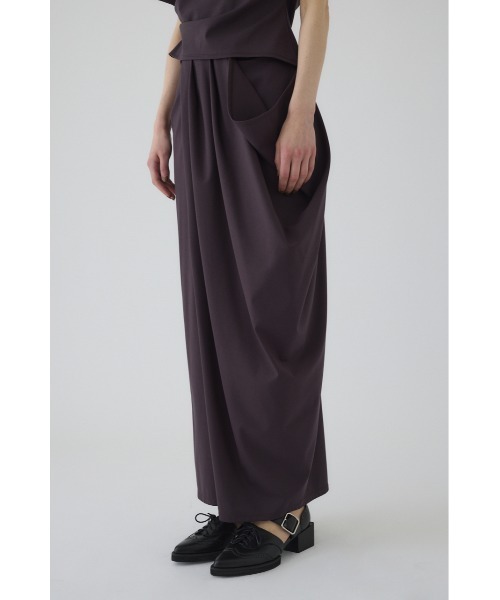 スカート 入学式 Cut drape SK カットドレープスカートの画像
