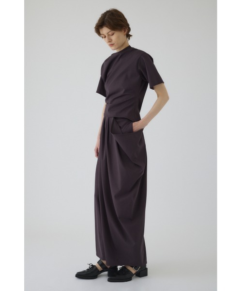 スカート 入学式 Cut drape SK カットドレープスカートの画像