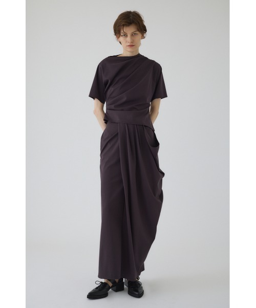 スカート 入学式 Cut drape SK カットドレープスカートの画像