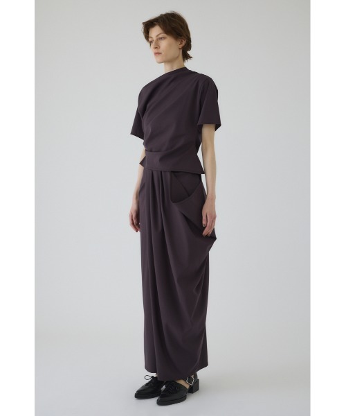 スカート 入学式 Cut drape SK カットドレープスカートの画像