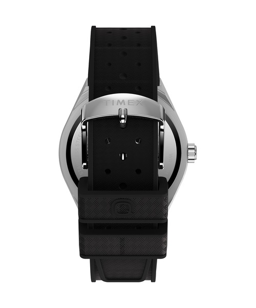 【国内即納】TIMEX Q TIMEX TW2Y12200 ユニセックス 腕時計 Q Timex® Continental GMT 39mm Synthetic Rubber Strap Watch