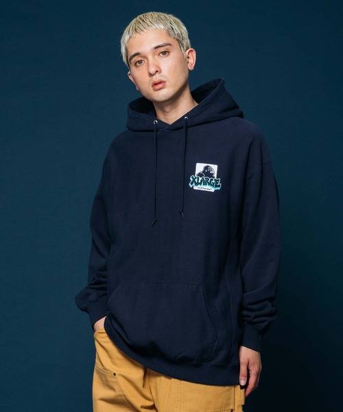 XLARGE（エクストラ ラージ） プルオーバーパーカー L ブラウン メンズ