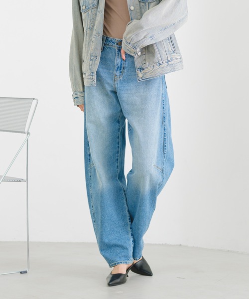 Levi's（リーバイス） ワイドパンツ ジーンズ デニム デニムパンツ