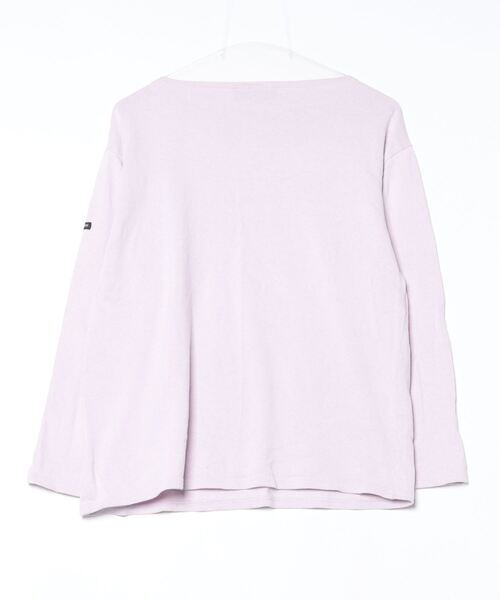 「SAINT JAMES」 ワンポイント長袖カットソー M ピンク レディース