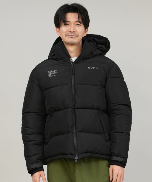 RVCA（ルーカ） コート ジャケット パフジャケット ブランドロゴ BF042