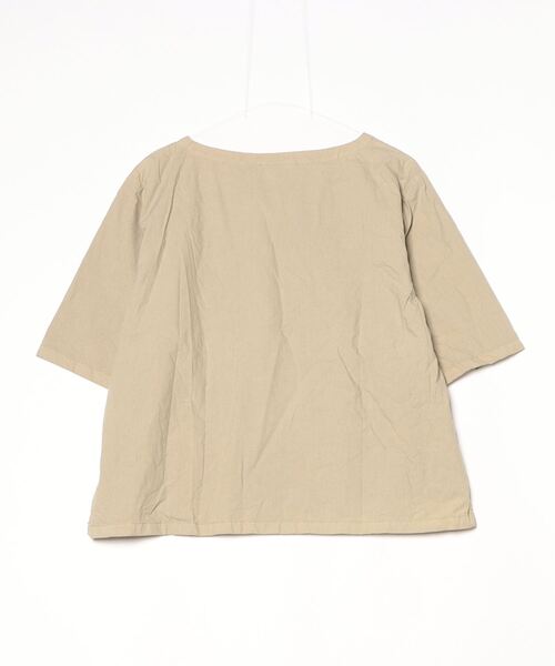 「Yarmo」 半袖ブラウス - ベージュ レディース_画像2