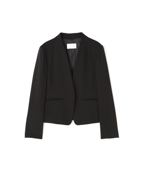 ピンキー&ダイアン♪ジャケット美品38 PINKY&DIANNE（ピンキー アンド ダイアン） ノーカラージャケット 38