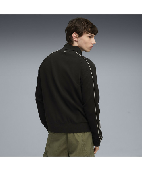 PUMA T7 トラックジャケット　ジャージ　貴重drip sラッパー　ブラック PUMA（プーマ） ジャージ メンズ T7 トラック ジャケット メンズ