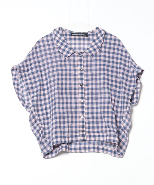 mercibeaucoup， 半袖シャツ mercibeaucoup,（メルシーボークー） 半袖シャツ 01 ピンク レディース