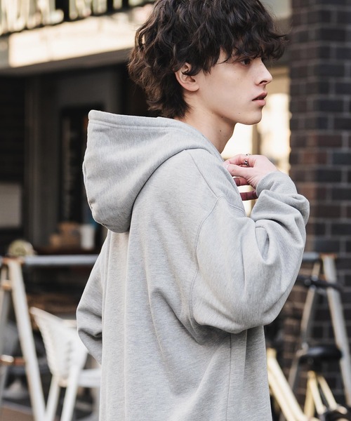 KANGOL（カンゴール） パーカー 別注コラボオーバーサイズ裏起毛ロゴ