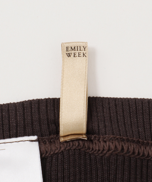 EMILY WEEK(エミリーウィーク) ショーツ シルクテレコリブショーツ EMILY WEEK(エミリーウィーク) ショーツ シルクテレコリブショーツ