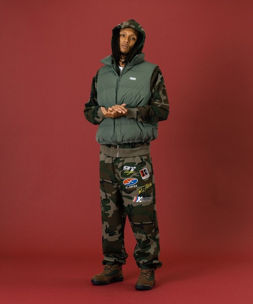 X-LARGE ダウンベスト XLARGE エクストララージ アウター ダウンベスト 101234021010