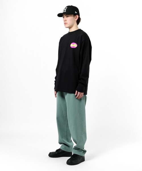 「HUF」 長袖Tシャツ X-LARGE ホワイト メンズ_画像6