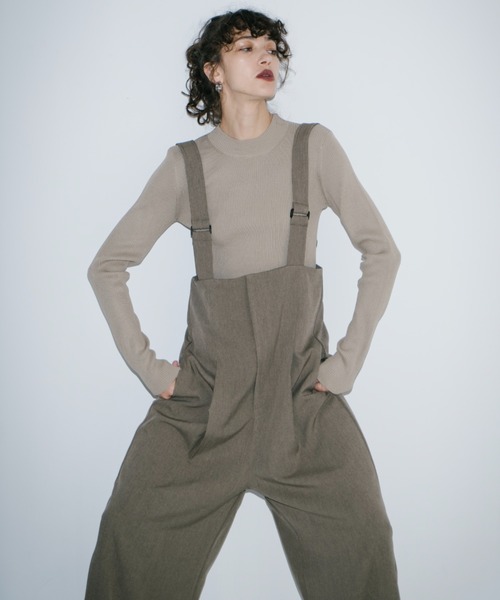 HANNE サロペット オーバーオール サスペンダートラウザー レディース