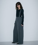 サロペット オーバーオール サスペンダートラウ...の詳細画像1
