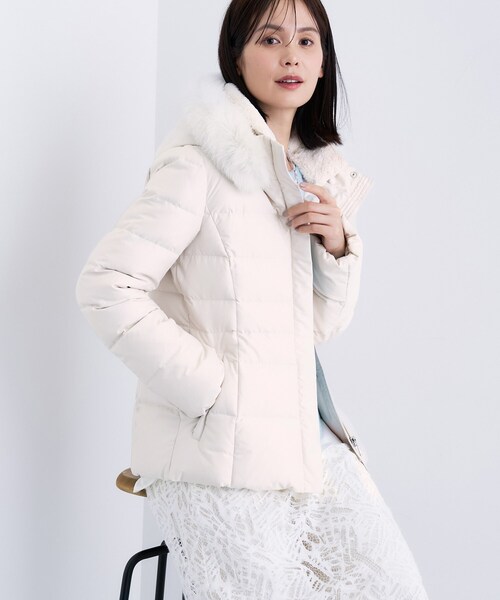 INDIVI（インディヴィ） ダウンコート ダウンジャケット 「名品／撥水