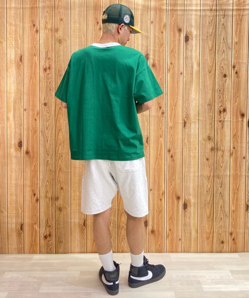 「Champion」 半袖Tシャツ M イエロー メンズ_画像8