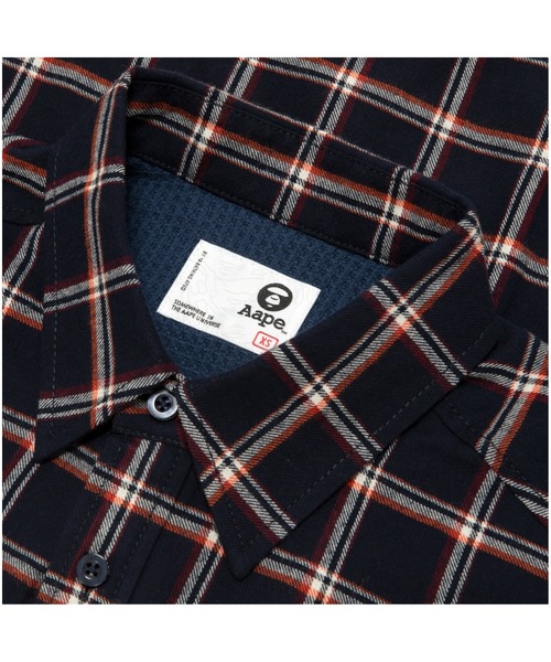 ブラウス シャツ AAPE LONG SLEEVE SHIRT レディースの画像