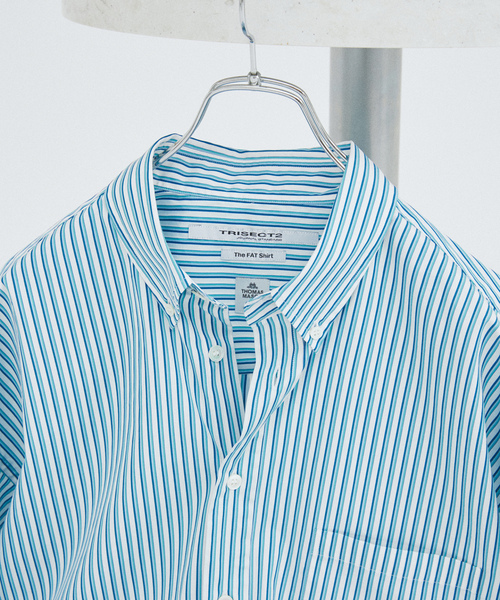 「JOURNAL STANDARD」 半袖シャツ SMALL ライトブルー メンズの画像