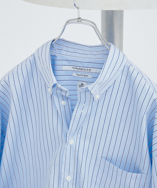 「JOURNAL STANDARD」 半袖シャツ SMALL ライトブルー メンズの画像
