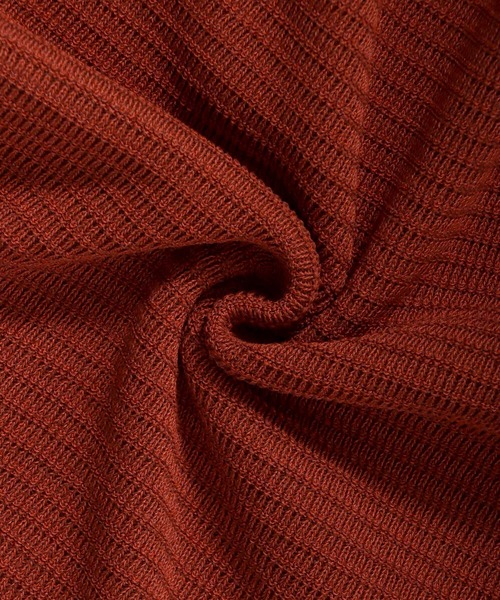 「LYLE&SCOTT」 半袖ニット M グレイッシュベージュ メンズ_画像7