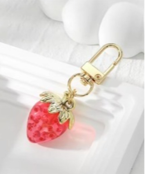 TONE SELECT GOODS キーホルダー 「urge select」いちご クリアカラー